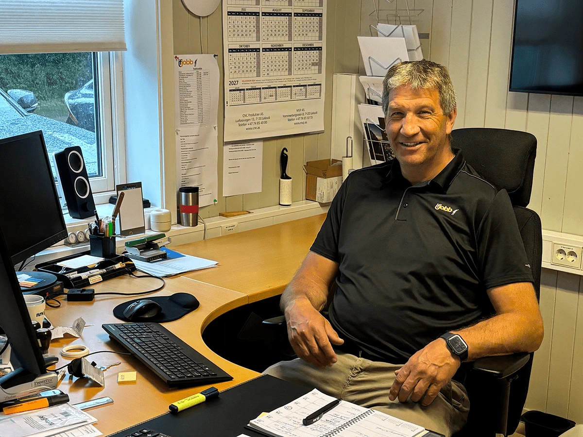 Daglig leder Magnar Bremeraunet. Foto: IFjobb.